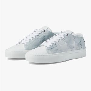 The Good Man Brand Leather White and Gray Men's Marbled Sneakers- NWOT, size 10
